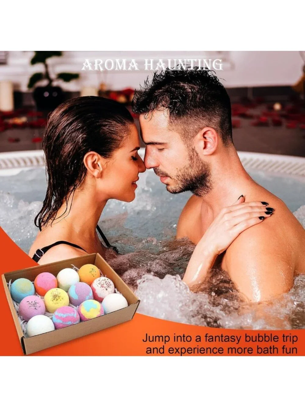 12 PCS Bath Bomb Gift Set - Fizzy Spa Balls with Essential Oils for Relaxation